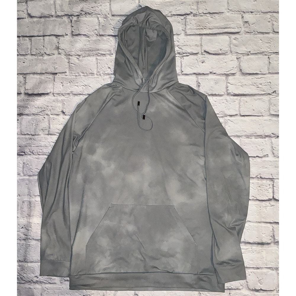 Grayson & Dunn Golf Hoodie Medium UPF‎ 50 Protection Pullover Gray Mens  Stretch